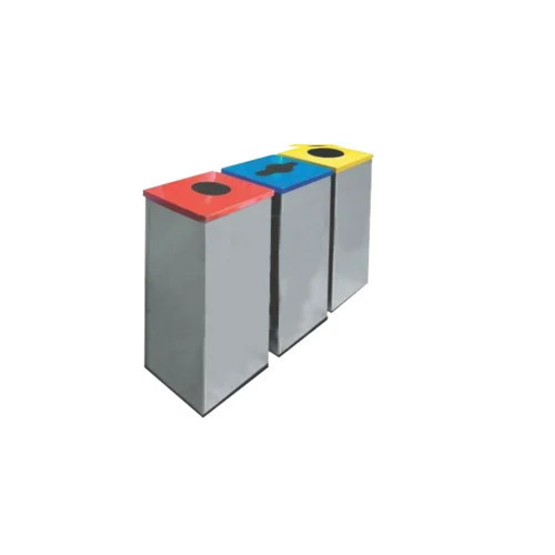 Efd-602 S/Steel Square Open Bin