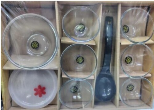 Glass Pudding Serving