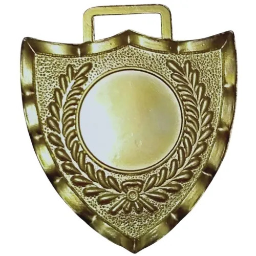 Gold Finish Custom Sports Medal With Ribbon