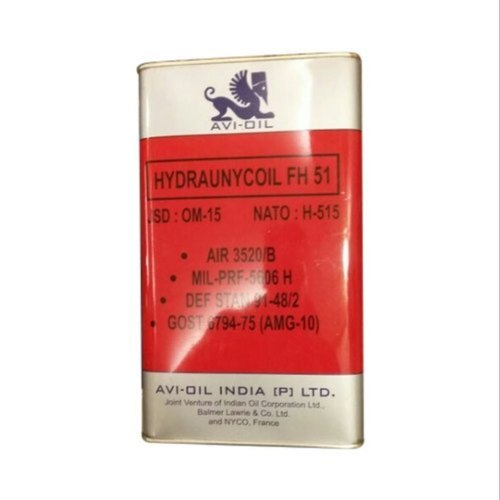 Hydraulic Oil Tin Container - Size: Standard