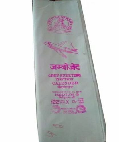 Jumbo Jet Cotton Grey Fabric
