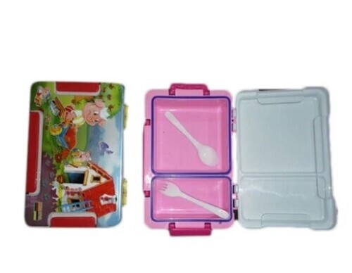 Plastic Lunch Box For School - Color: Comes In Various Colors