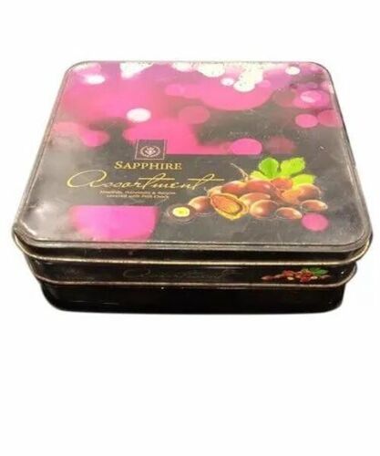 Printed Chocolate Tin Container