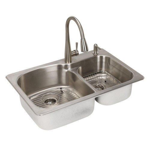 Ss Double Bowl Kitchen Sink - Feature: High Quality