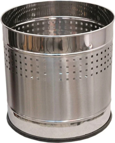 Ss Planter Pot Bin