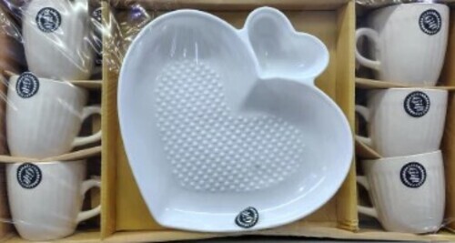 White Cup Gift Set