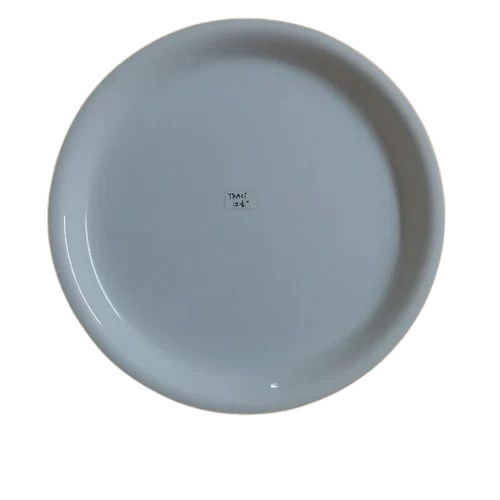 12.5 Inch White Acrylic Plates