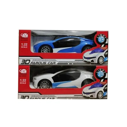 3d Light Famous Car Toys