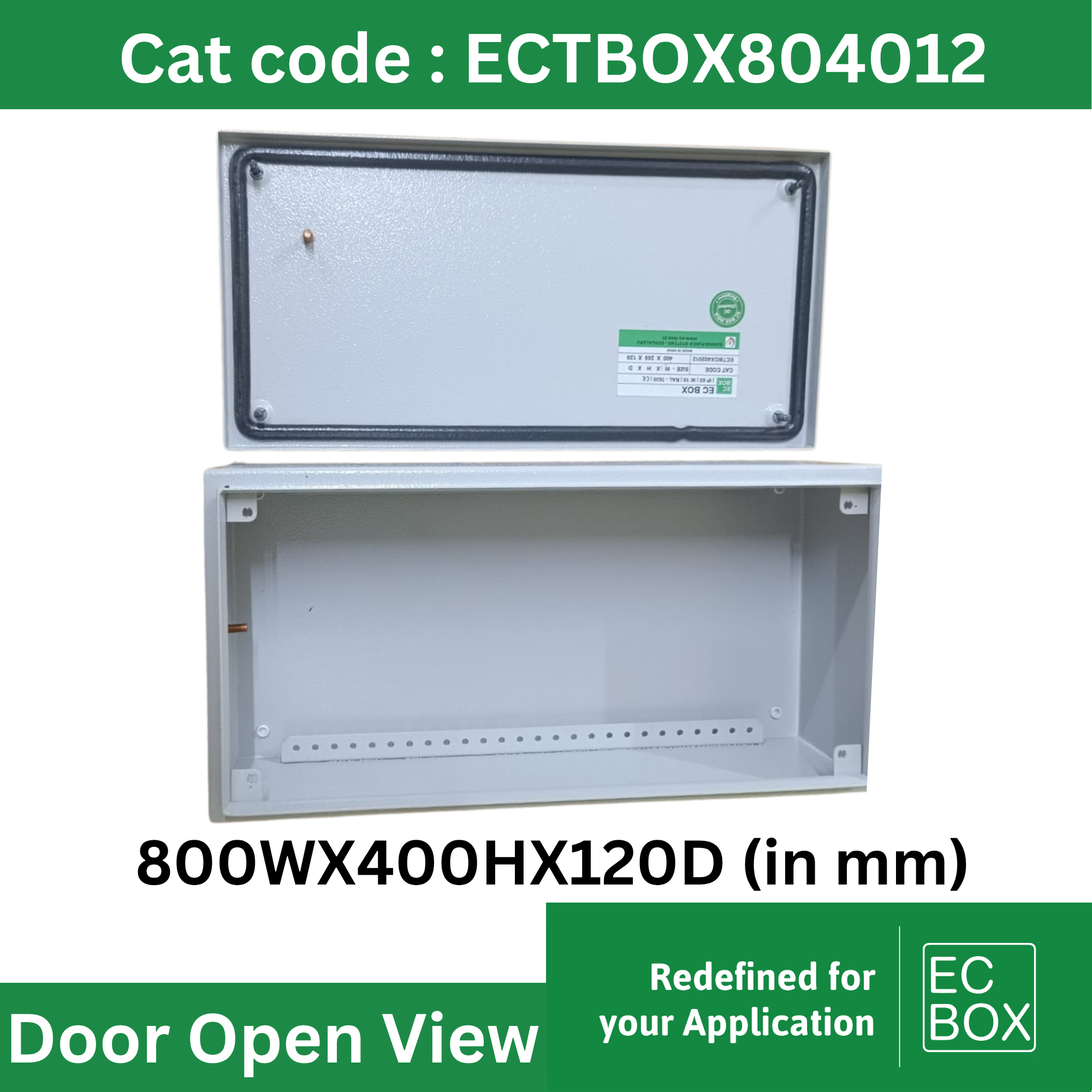 Ect Box 804012 - Color: Grey