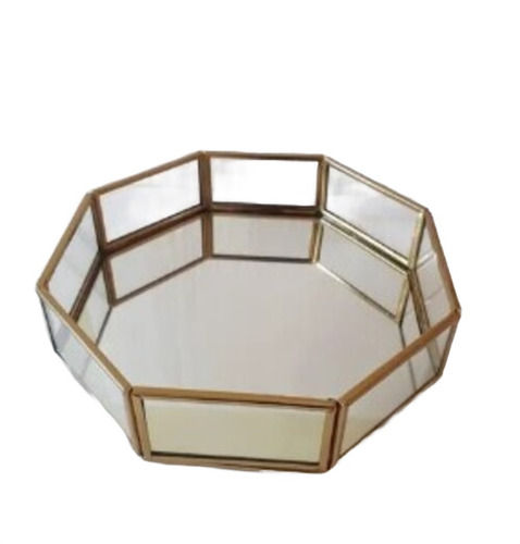 Hexagon Mirror Tray