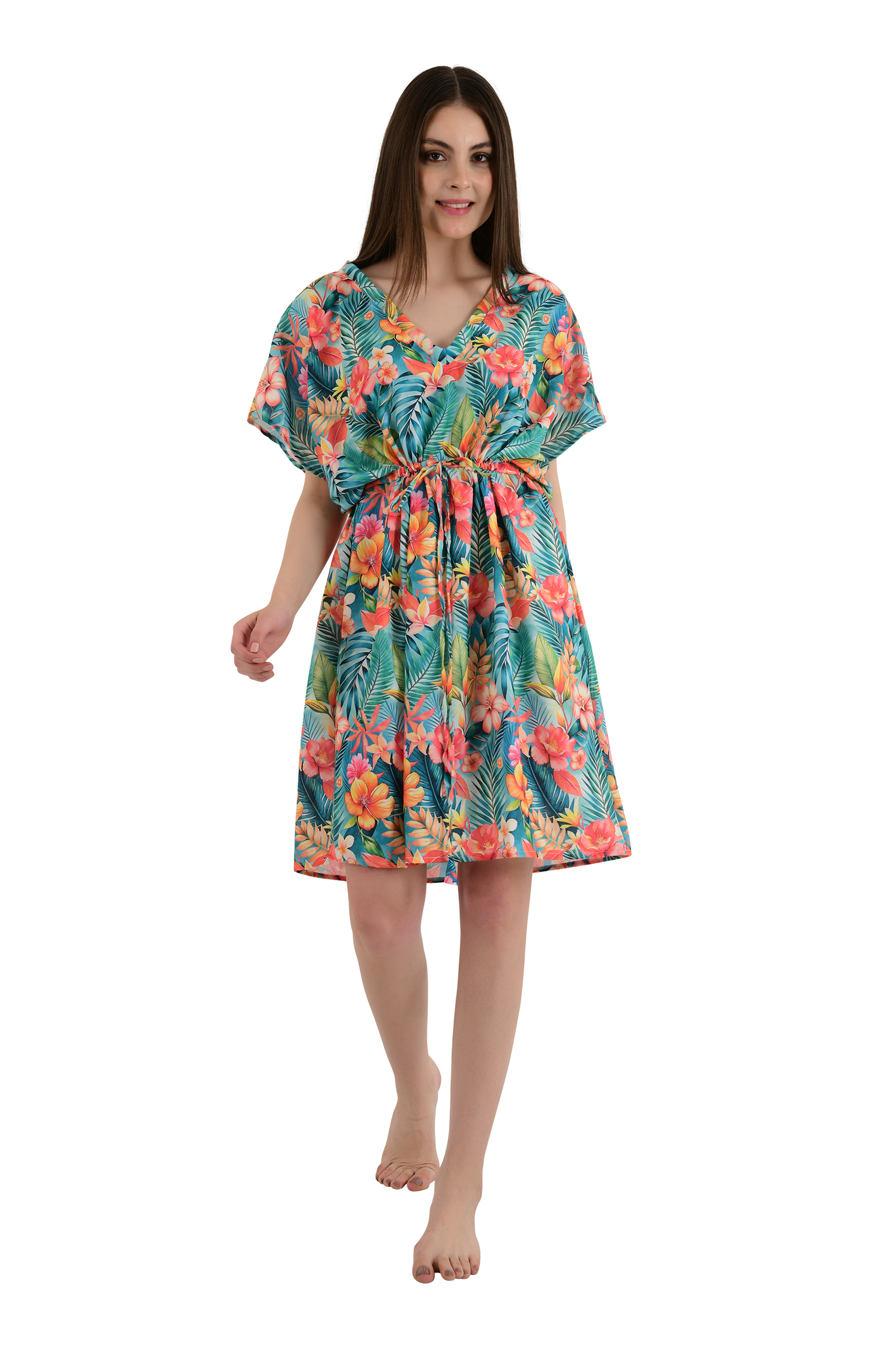 Printed Beach Coverup