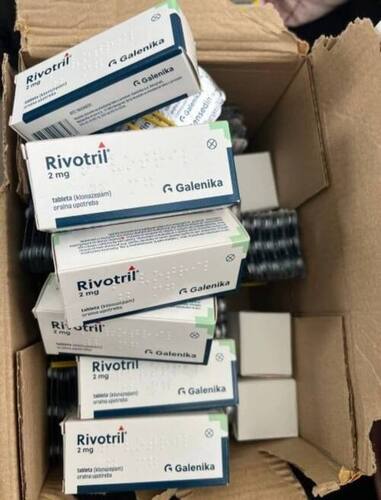 Rivotril (tableta/clonazepam) 2 mg, manufactured by Galenika
