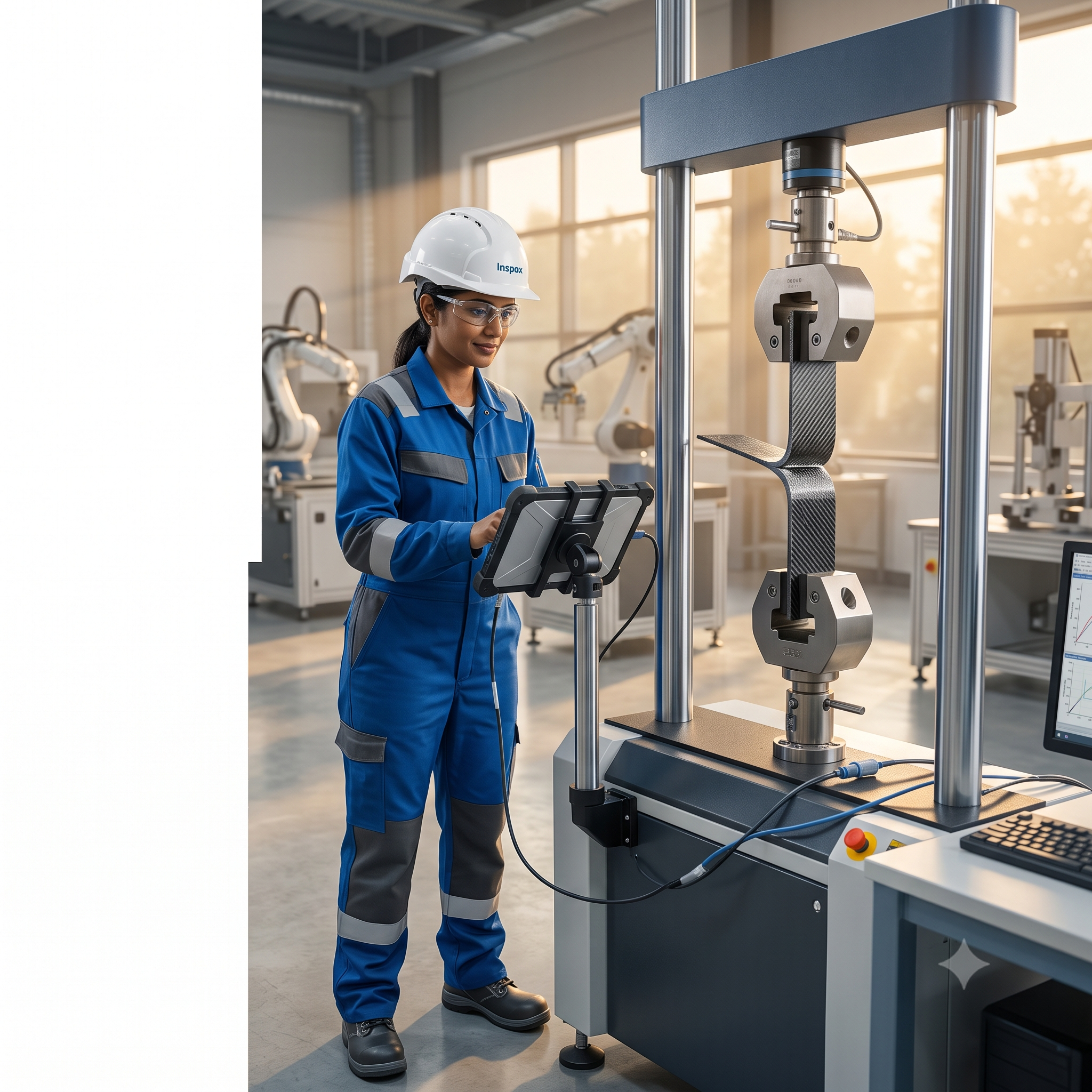 Ultrasonic Attenuation Testing (Grain Size) Service