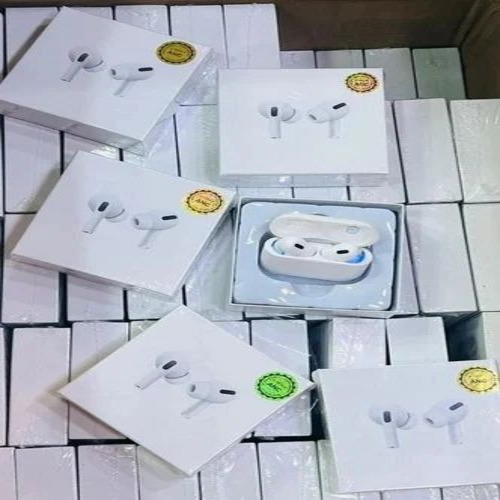 White Airpods