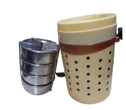 4 Pieces Insulated Tiffin Lunch Box
