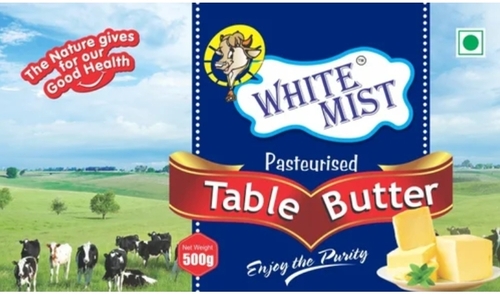 500g White Mist Table Butter
