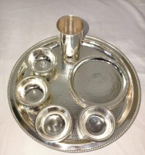 7 Pieces Brass Dinner Set