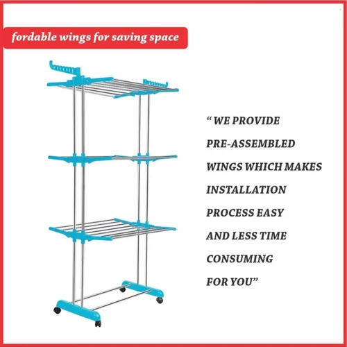 Backbone Modular Cloth Drying Rack