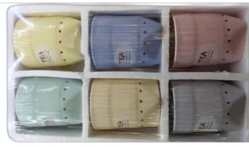 Ceramic Printed Tea Cup Set