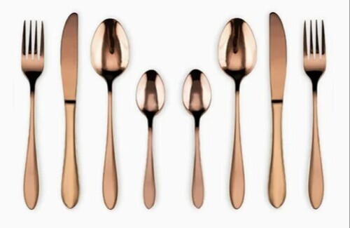 Copper Plated Cutlery Set