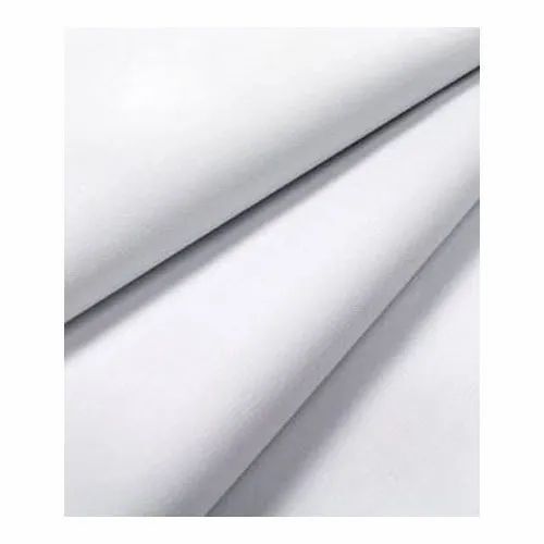 Cotton White Canvas Fabric