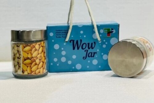 Fancy Glass Jars Set