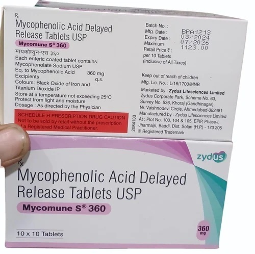 Mycophenolic Acid Delayed Release Tablets