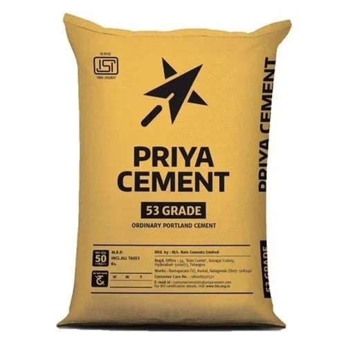 Priya Opc 53 Grade Cement