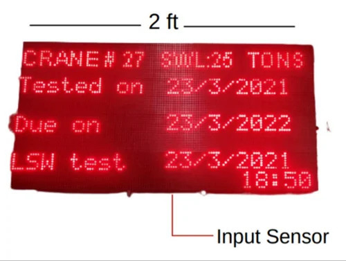 Safety Information Led Display Wall