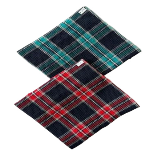 Soft Check Poly Cotton Fabric