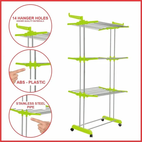 Ss Cloth Drying Stand