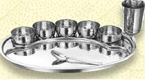Stainless Steel Dinner Set