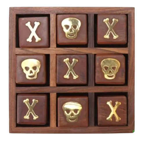 Wooden Mini Tic Toe Game