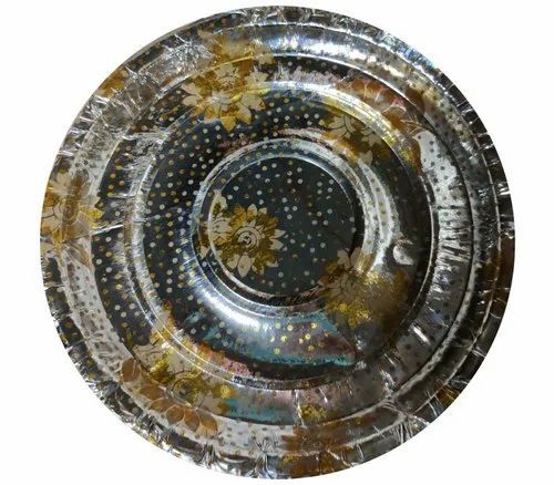 11 Inch Printed Paper Disposable Plates