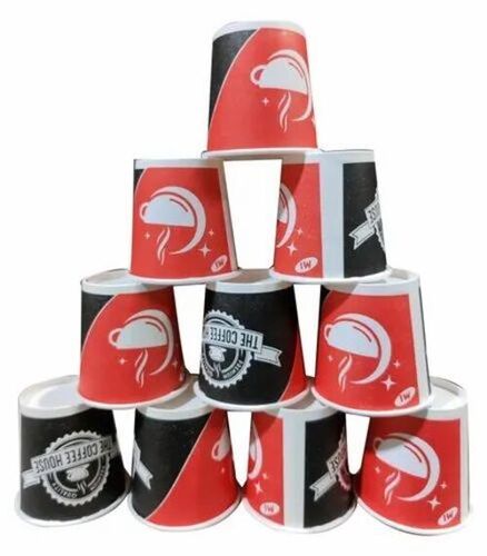 130ml Printed Paper Disposable Coffee Cups