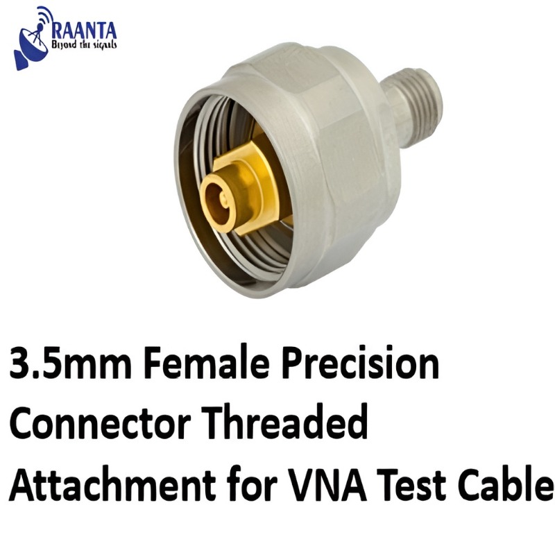 3.5mm Female Precision Connector Threaded Attachment for VNA Test Cable