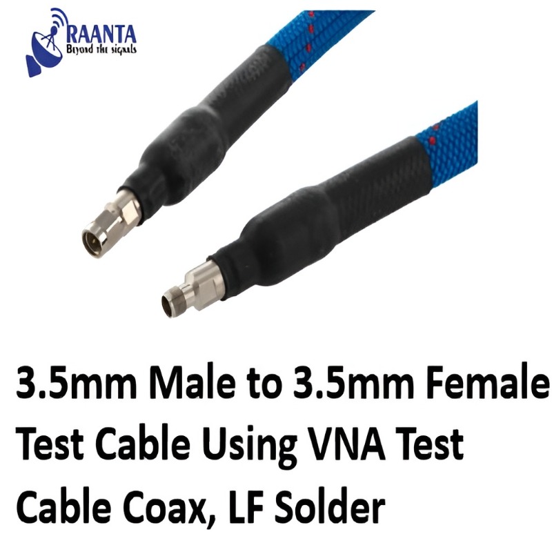 3.5mm Male To 3.5mm Female Test Cable Using Vna Test Cable Coax Lf Solder