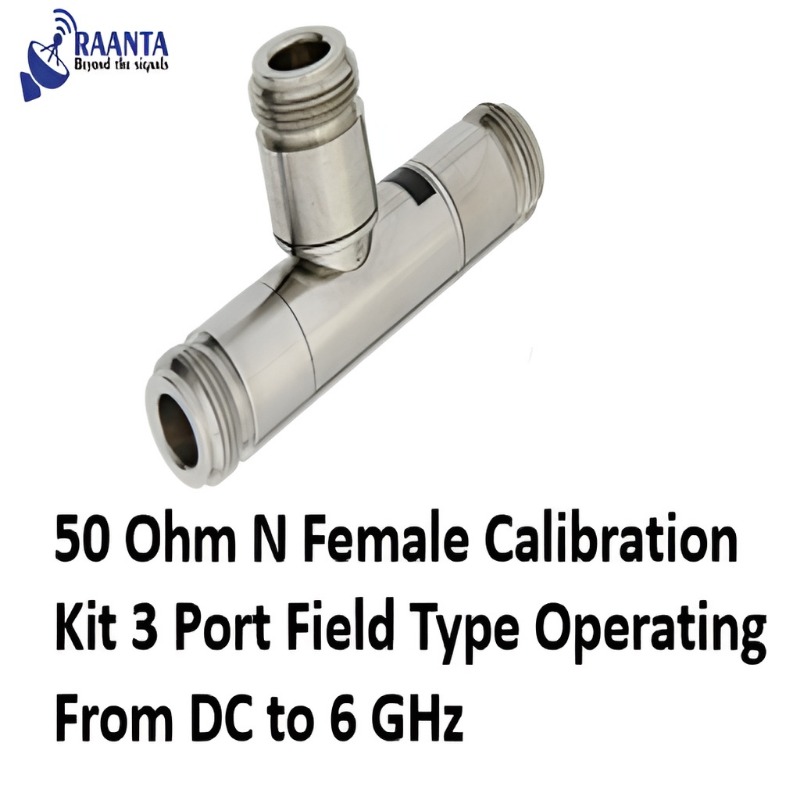 50 Ohm N Female Calibration Kit 3 Port Field Type Operating From Dc To 6 Ghz