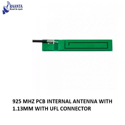925 Mhz Pcb Internal Antenna With 1.13mm With Ufl Connector