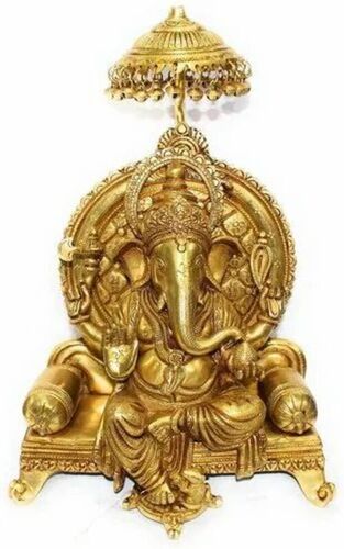 Brass Lord Ganesha Statue