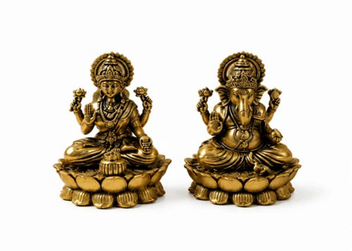 Ganesh Lakshmi Murti Statue