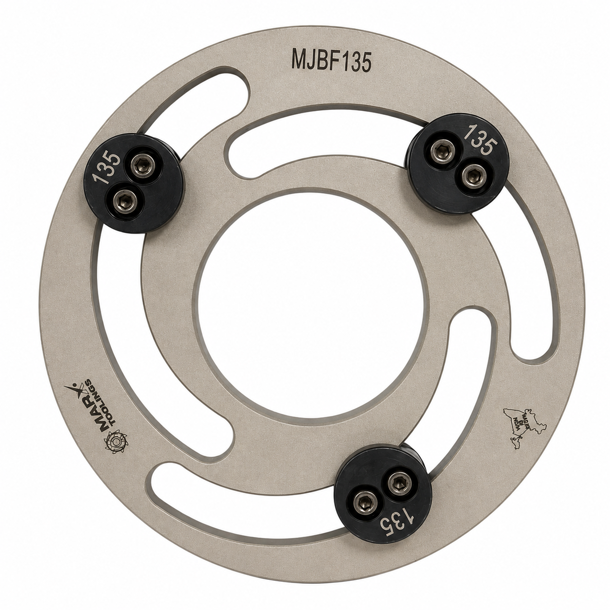 Jaw Boring Fixtures - Color: Grey