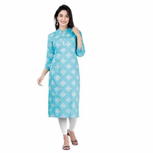 Rayon Printed Kurti