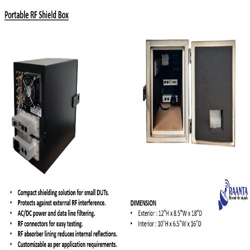 Portable RF Shield Box