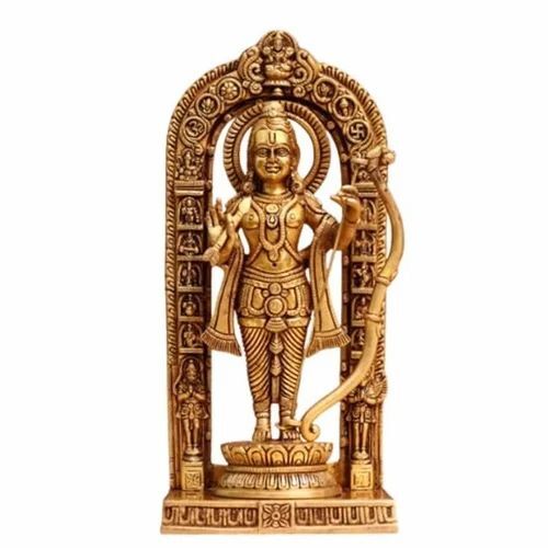 Pure Brass Lord Ram Statue