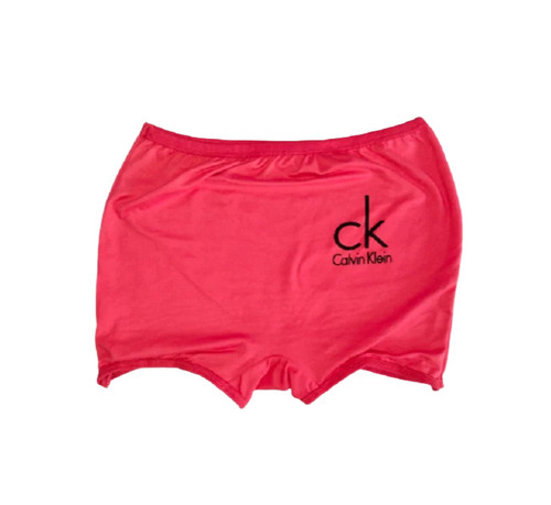 Regular Ladies Panties - Cotton, Medium Waist Rise, Red, Soft Smooth Fabric, Mark-Free Design