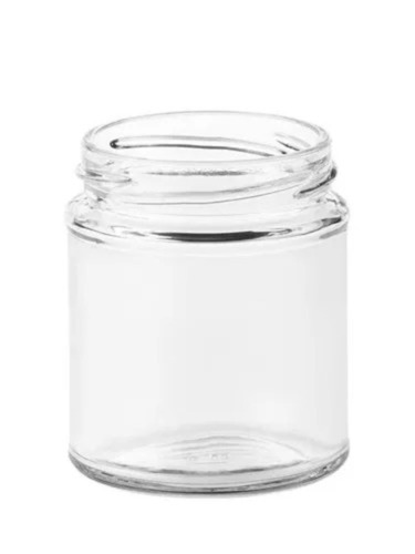 190 Ml Panel Glass Jars
