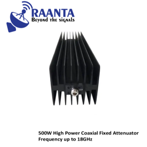 500w High Power Coaxial Fixed Attenuator Frequency Up To 18ghz