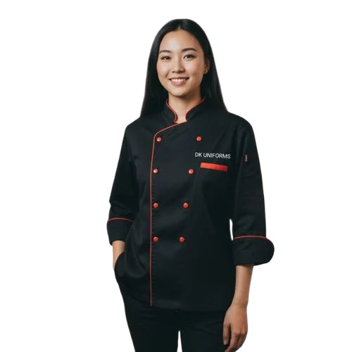 Black Chef Coat