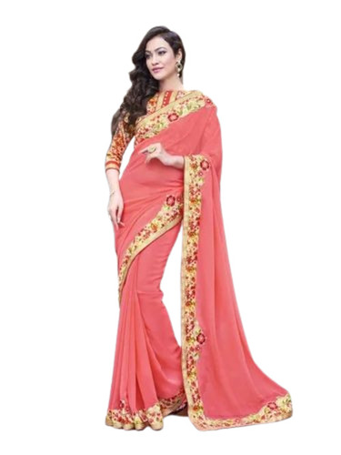 Border Printed Saree